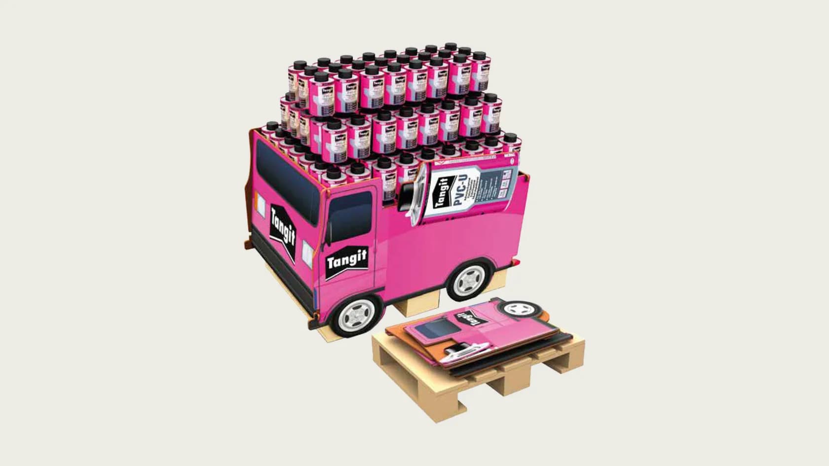 Cardboard displays for tool manufacturers