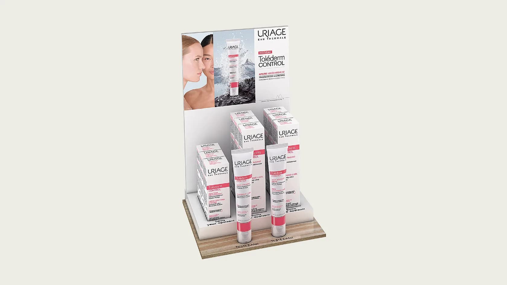 Expositor de Mostrador para Farmacia