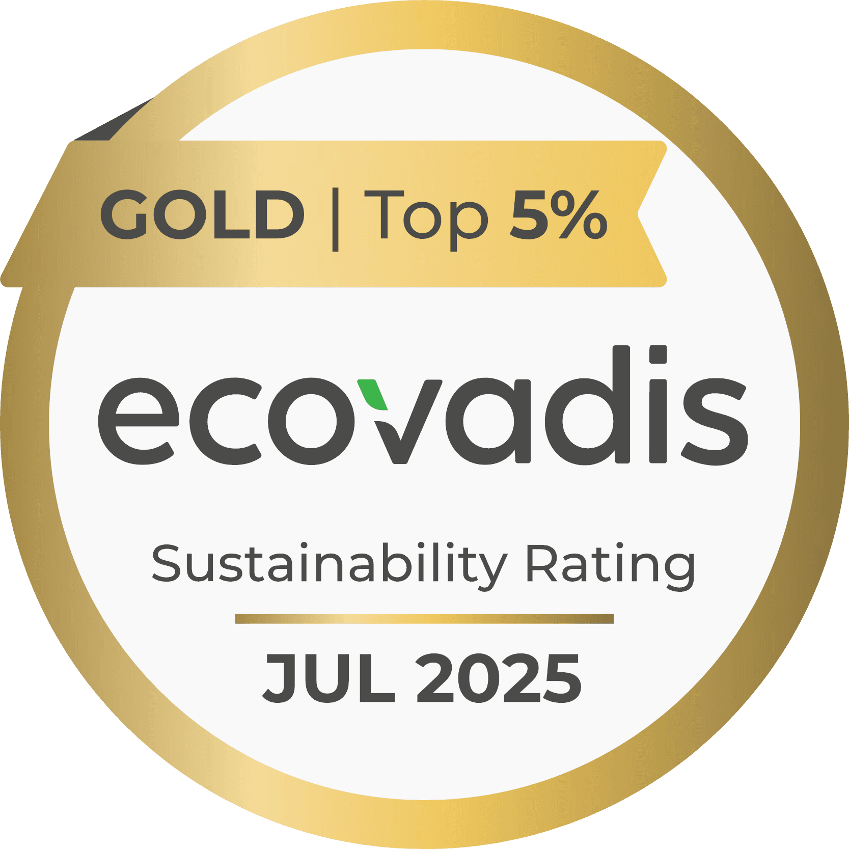 EcoVadis Gold